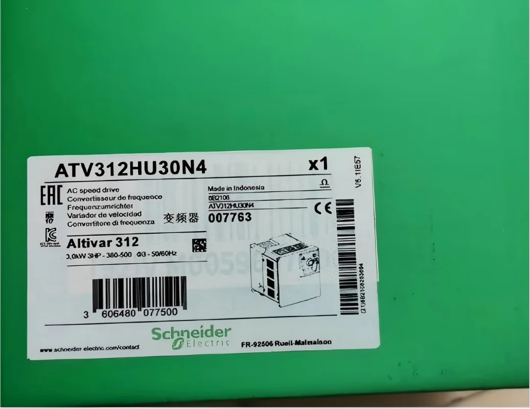 

Schneider VFD ATV312HU22N4/ATV312HU30N4/ATV312HU40N4