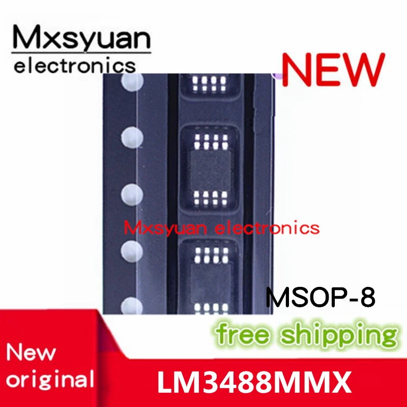 10 ~ 100PCS LM3488MMX LM3488MM MSOP8 LM3488 MSOP-8 LM3488M 3488 S21B 새로운