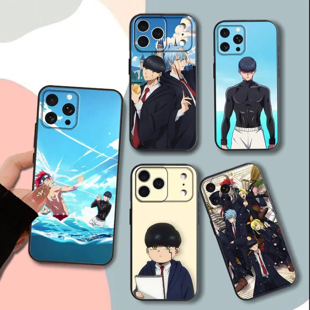 

MashleS MagicS and Muscles Phone Case For iPhone 15,13,16,12,11,17,14,Plus,Pro,Max,XS,XR,X,SE,Mini,Soft Silicone Black Cover