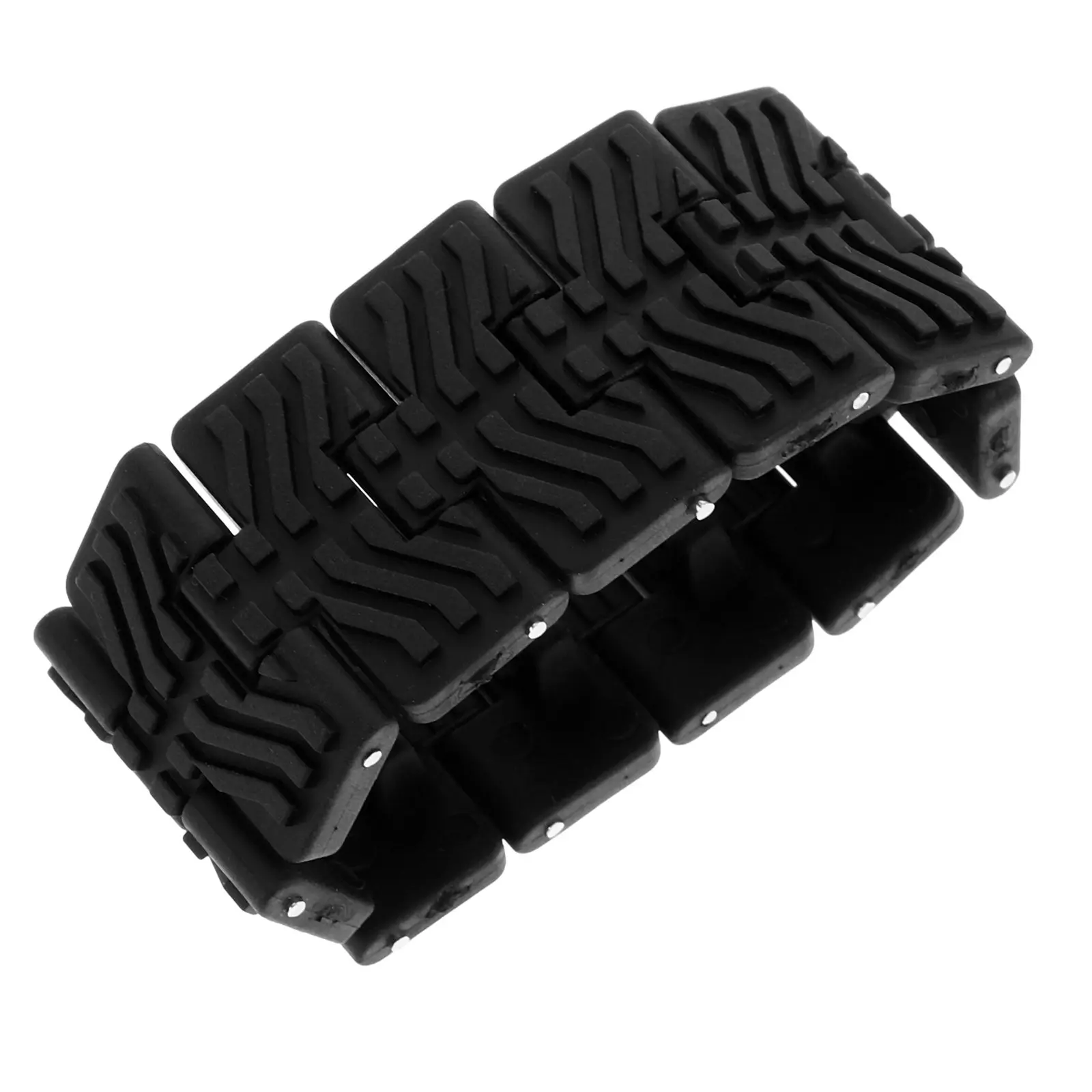 

10 шт. взаимосвязанных гусениц для радиоуправляемых танков, мини-моделей гусеничной техники, игрушечных солдатиков, с комплектом инструментов для надежного крепления гусениц