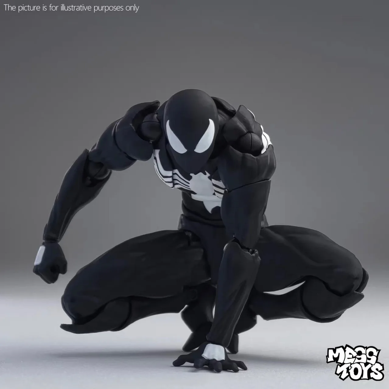 

Genuine Mess Toys Scarlet Hero Scarlet Spider Man Spiderman Action Figure - Anime Handmade Collectible Ornament Toy Kid And Gift
