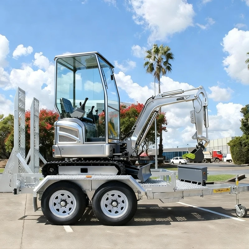 

Мини-экскаватор 1.5 тонны, дизельный, Евро 5, для строительных работ, мини-экскаваторы, экскаваторы-погрузчики