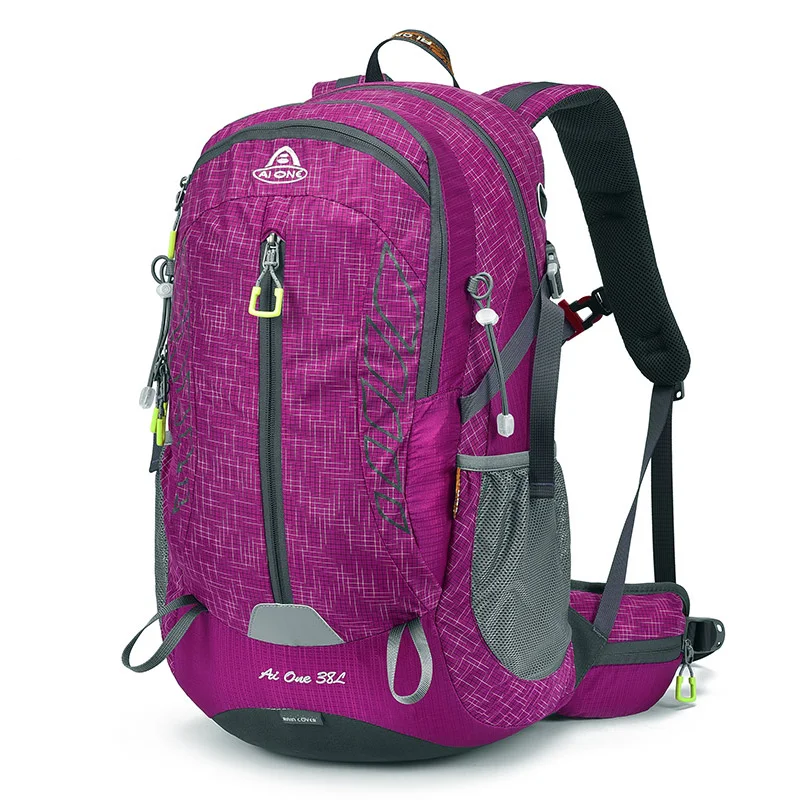 Aione 38L Travel Hiking Backpack Men Women Nylon Climbing Back