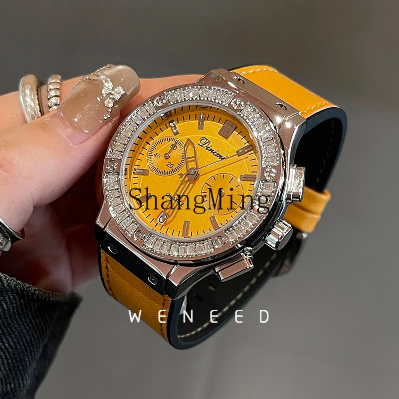 

CL modern simple watch women's new light luxury niche fashion large dial high-end women's watch