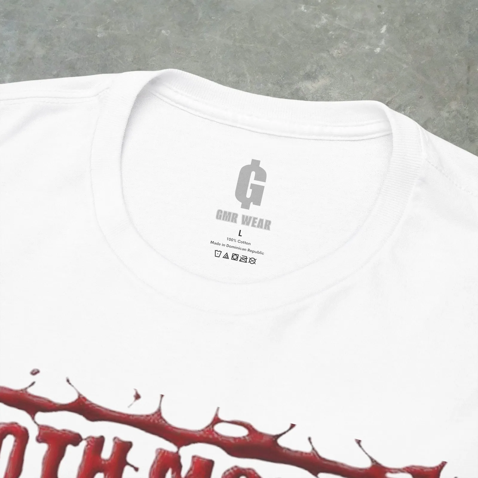 تي شيرت Goth Money Records، Black Kray aka Sickboyrari، Goth Money Blood Splatter