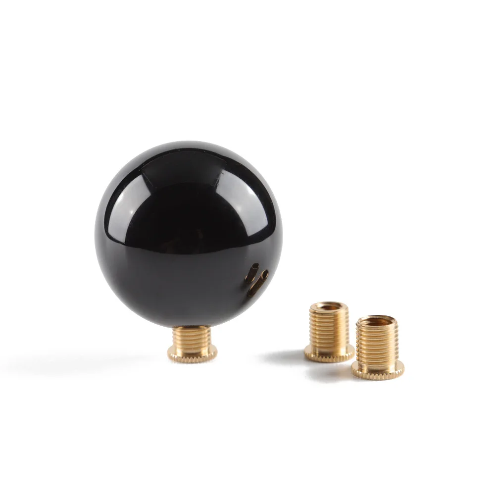 

Universal Black Ball Resin Gear Shift Knob Auto Manual Transmission Head Stick Shifter Gearstick Handle Lever AT MT