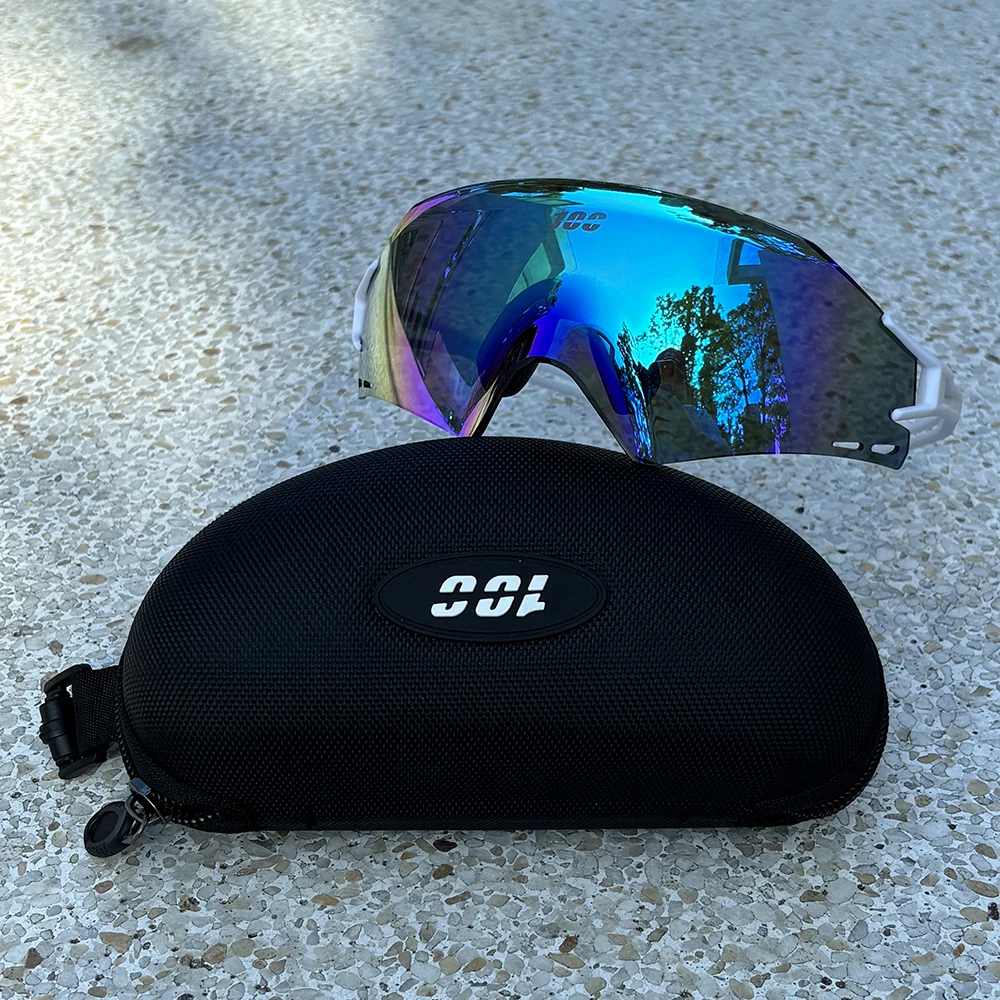 Nuevas gafas de ciclismo UV400 para hombre, gafas de sol fotocromáticas rojas, gafas para ciclismo al aire libre, gafas deportivas, gafas para bicicleta, gafas MTB