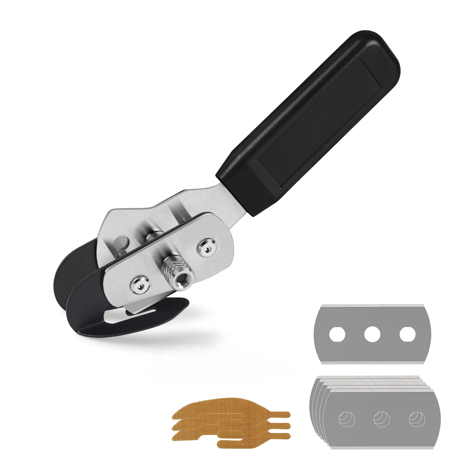 Window Film Squeegee Vinyl Double-Head Cutting Knife Spatula Car Vinyl Cutter For Applying Film With 10 Spare Blades Film Tools