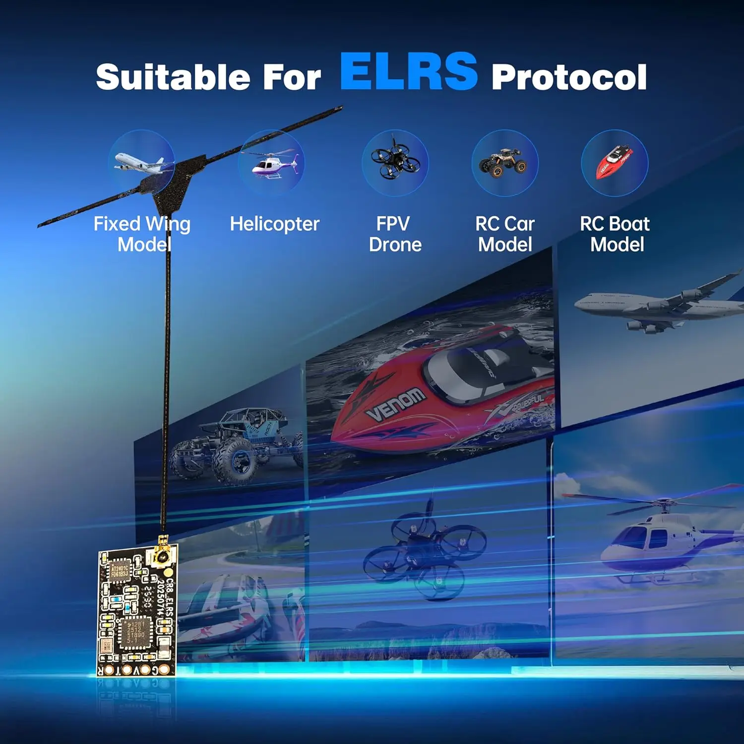 2Pcs 2.4Ghz Elrs Na… - image