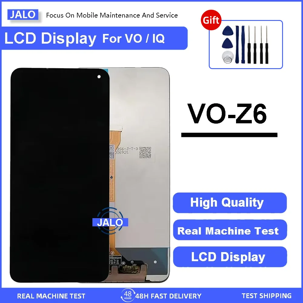 

JALO Mobile Phone LCD Screen for VIVO Z5X Z6 Z1PRO Y35 + Y36T Y37 V1911A V2230A V2279A Display Touch LCD Panel Replacement