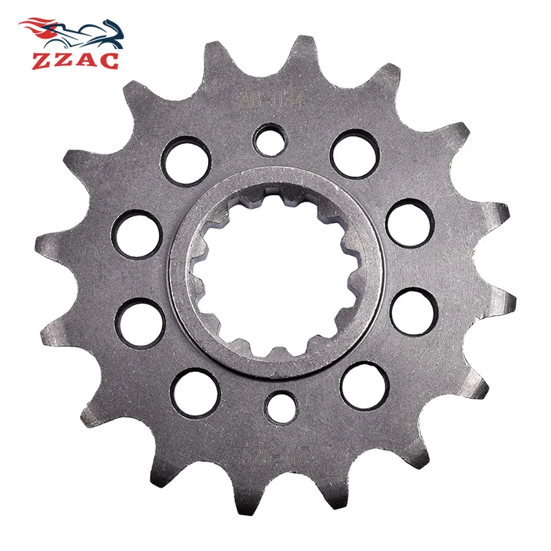 

525 Chain 16T 17T 20CrMnTi Motorcycle Front Sprocket For HONDA VFR700 CB750 VFR750 VFR800 CB900 CB1000 CBR1000 VF1000 CBR1100