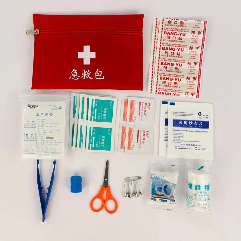 Erste-Hilfe-Set, Auto-Notfall-Set, Rettungsset, Familie, Outdoor, tragbar, lebensrettendes Kit-Set