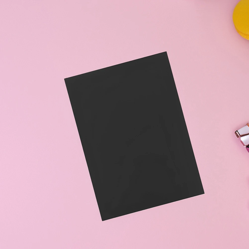 

A4 Black Thick Cardstock Heavyweight Printer Paper For Invitations Scrapbooking Crafting Diy Drawing Projects Decorative