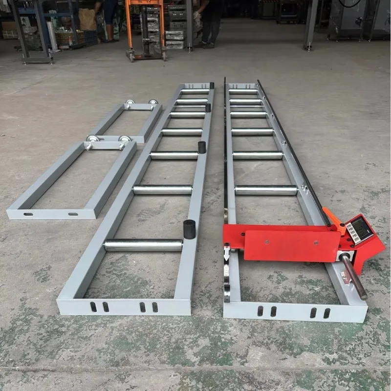 مسار واحد - رف تغذية لقطع الأبواب والنافذة لدعم قطع المواد #4