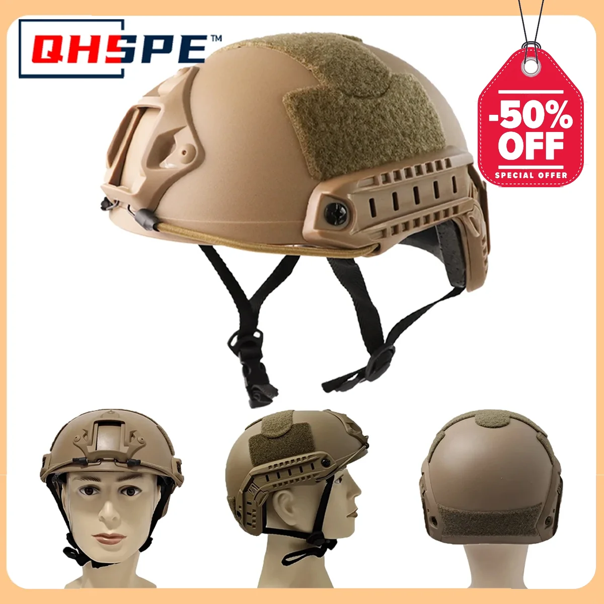 

1 PCS High Quality Protective Paintball War Game Tactical Helmet Air Soft Tactical FAST Helmet Fast Helmet