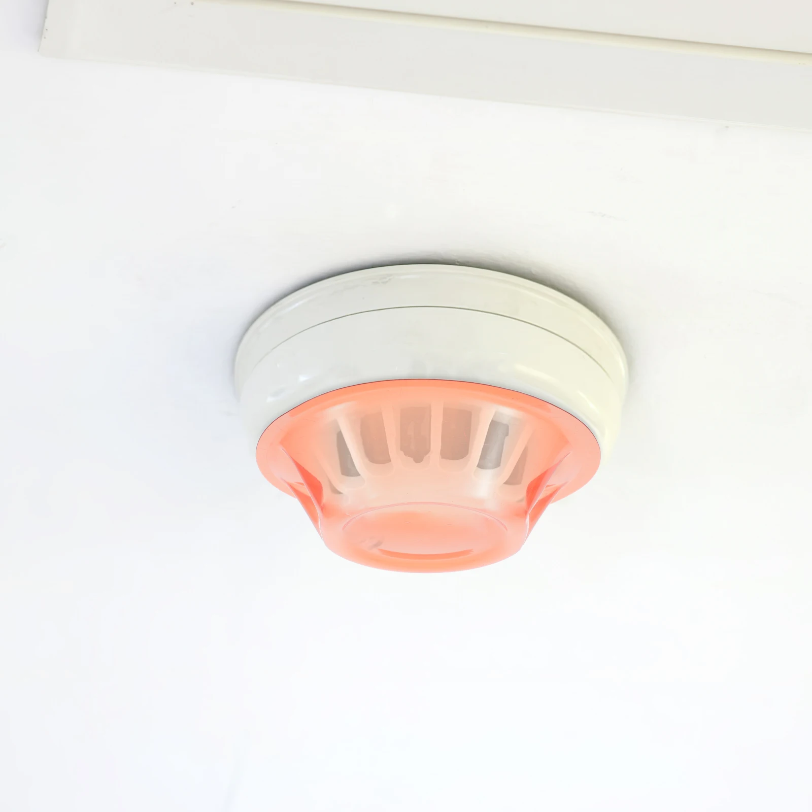 

4 PCS Smoke Cover Dust Guard for Detectors Mistake Prevention Red Cooking
