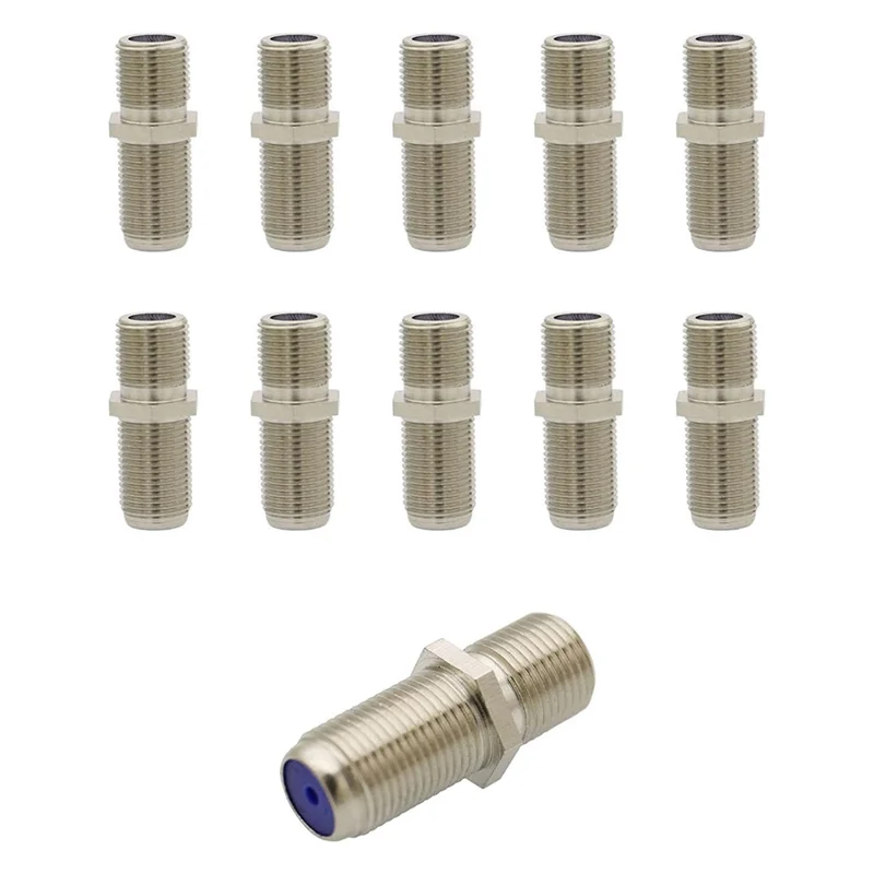 SYW-Coax Cable Crimper And F RG6 Connectors 30Pcs F Male And 10Pcs Female To Female With Coaxial Compression Tool Kit