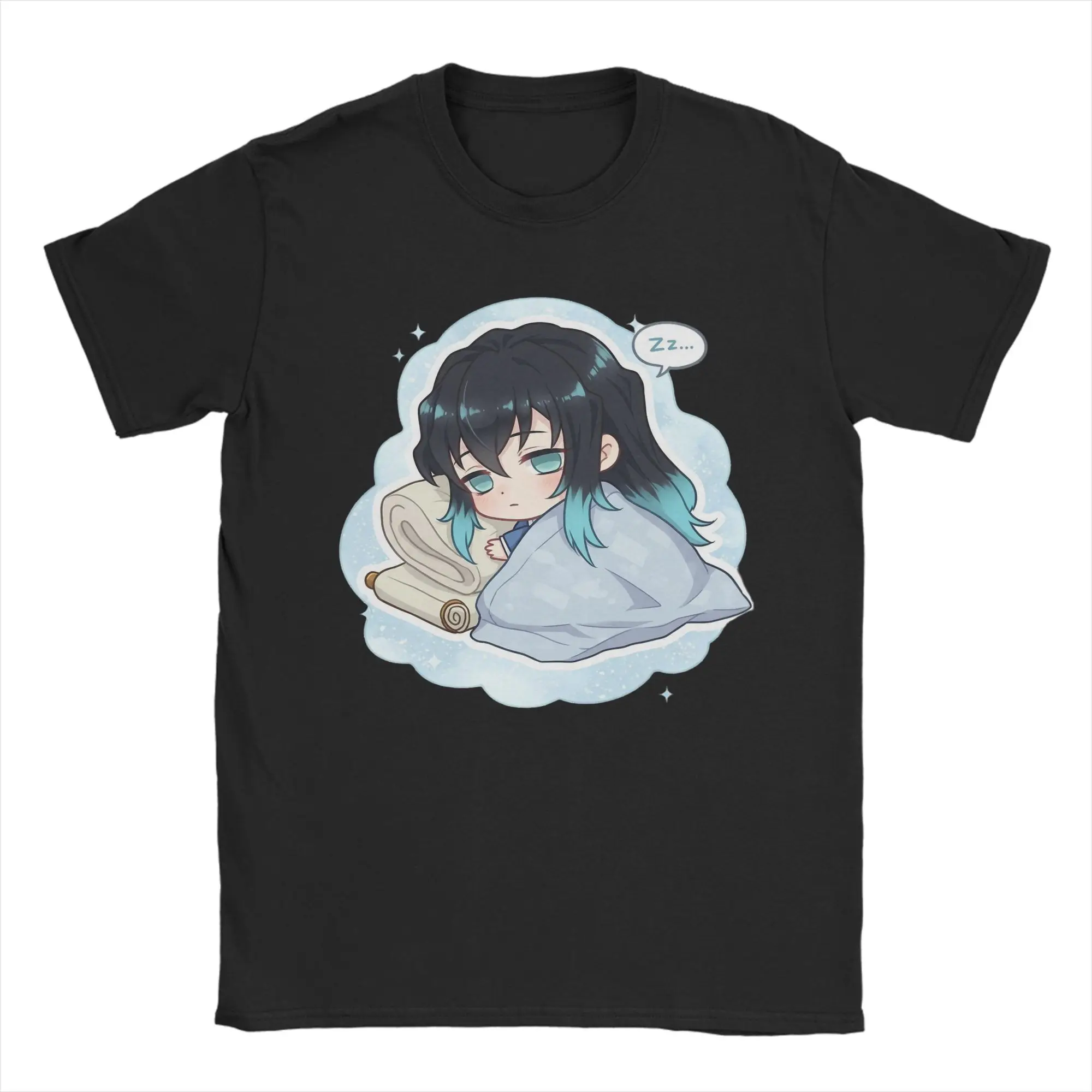 

Casual Chibi Muichiro Tokito Demoned Slayered T-Shirts Men O Neck Cotton T Shirts Short Sleeve Tee Shirt Plus Size Clothes