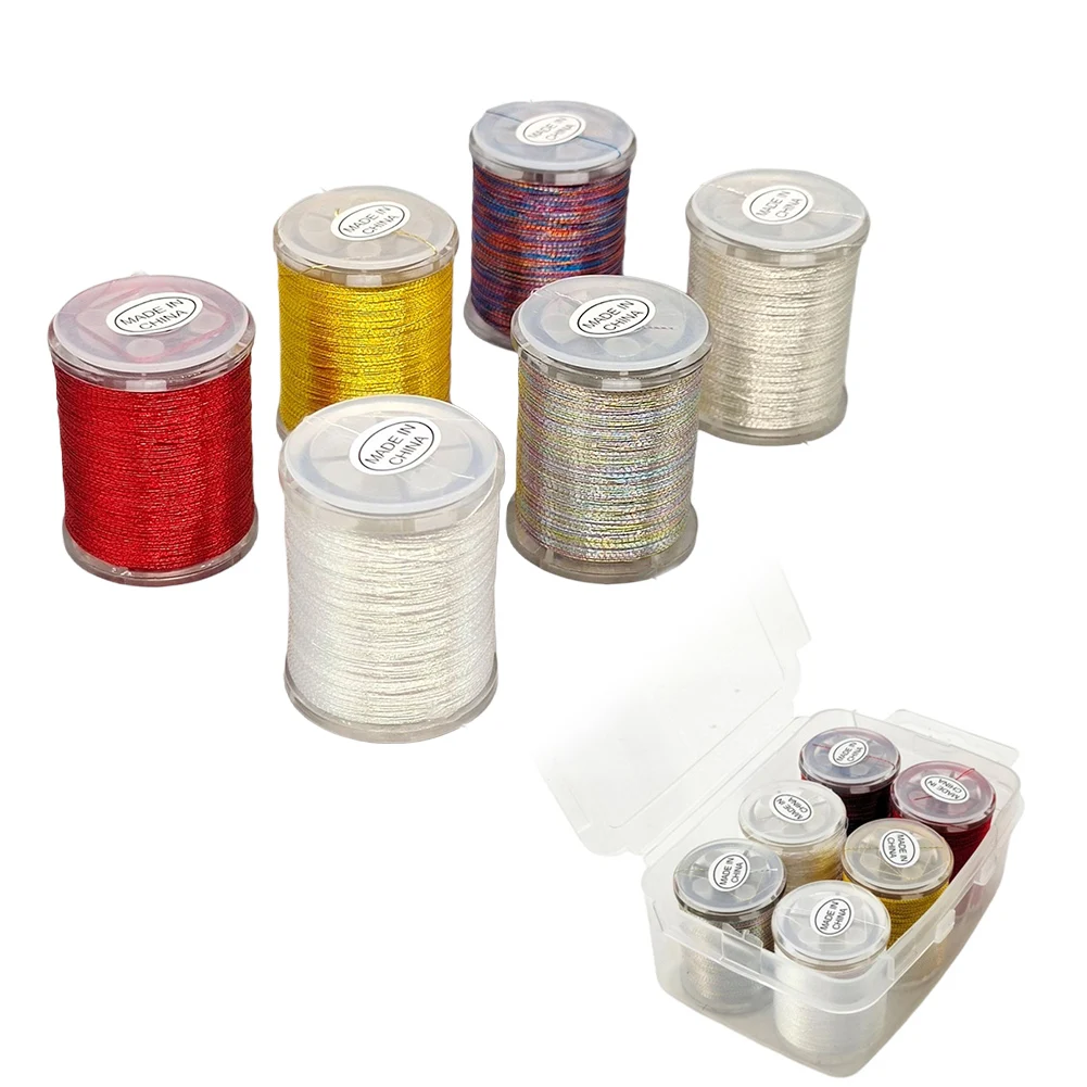 マルチカラーオプション-フライタイイング糸-フライフィッシング用-スムーズな操作-効率的なフライタイイング-マルチカラー-フライタイイング糸