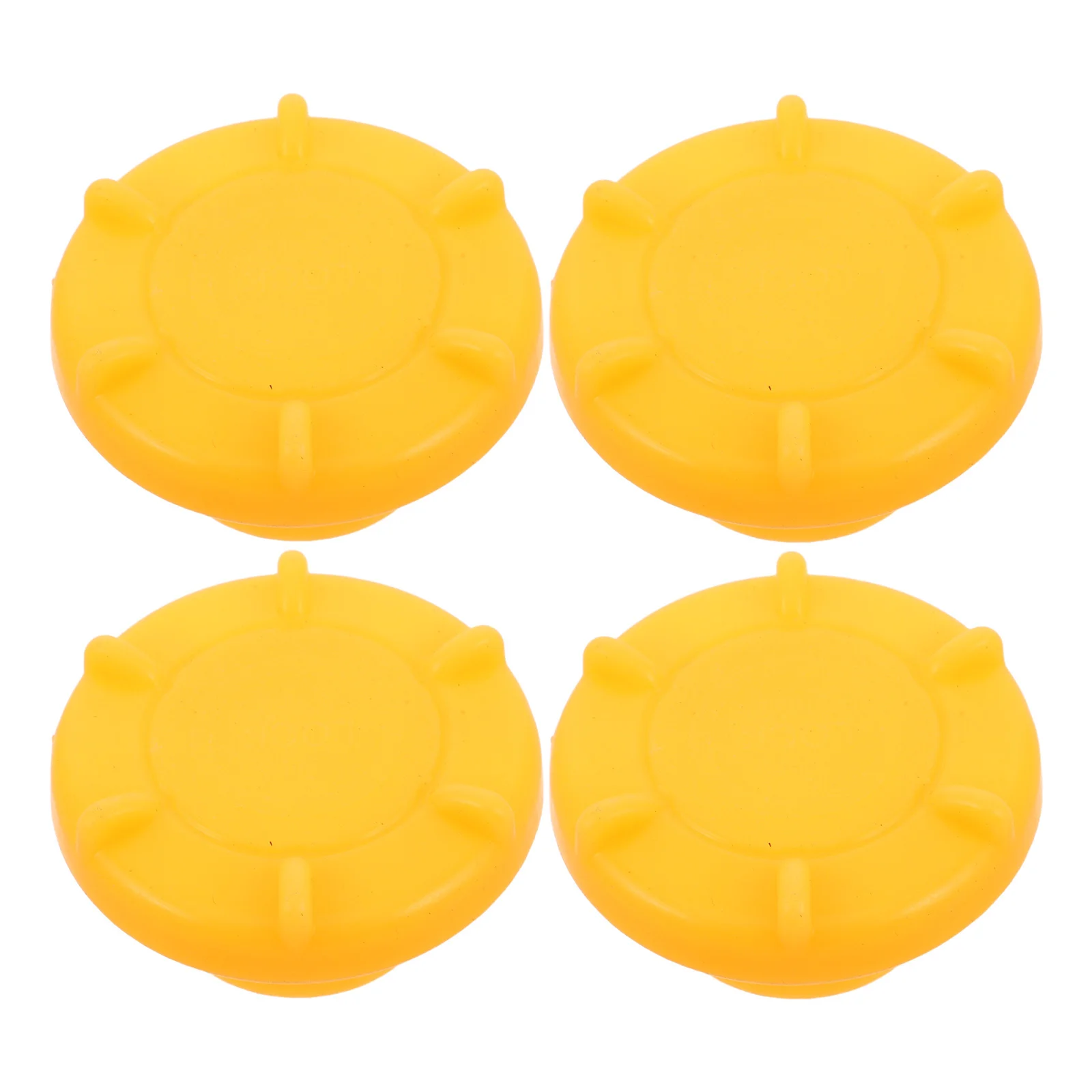 

4 шт. заглушки-винты для горок - ярко-желтые пластиковые фиксирующие крышки для детских горок, размер 3 см, фурнитура для горок