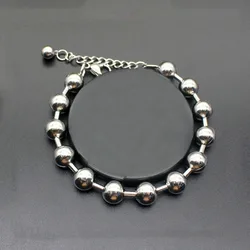 Fashion Stainless Steel Bracelet Ball Titanium Steel Men's Bracelet Jewelry For Man Gift Hot Sale