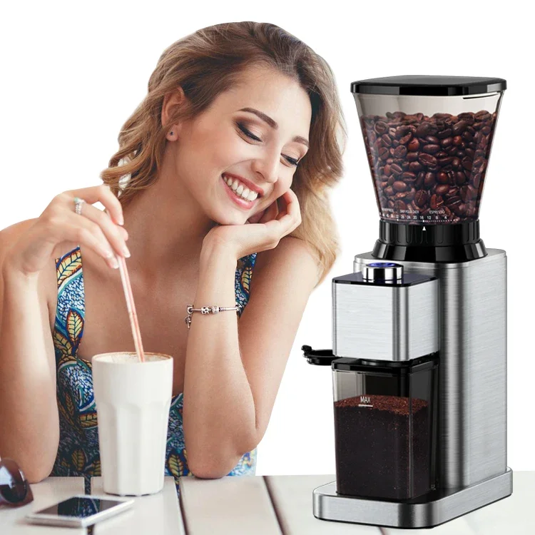 Electric industrial Coffee Maker Commercial Automatic Bar espresso Coffee Machine With Grinder manual