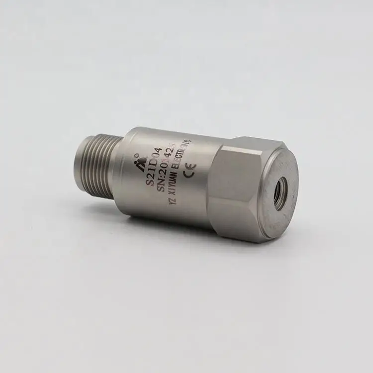 China Manufacturer Wholesale Strong Anti Interference Performance Large Industrial Ec Piezoelectric Vibration Sensor