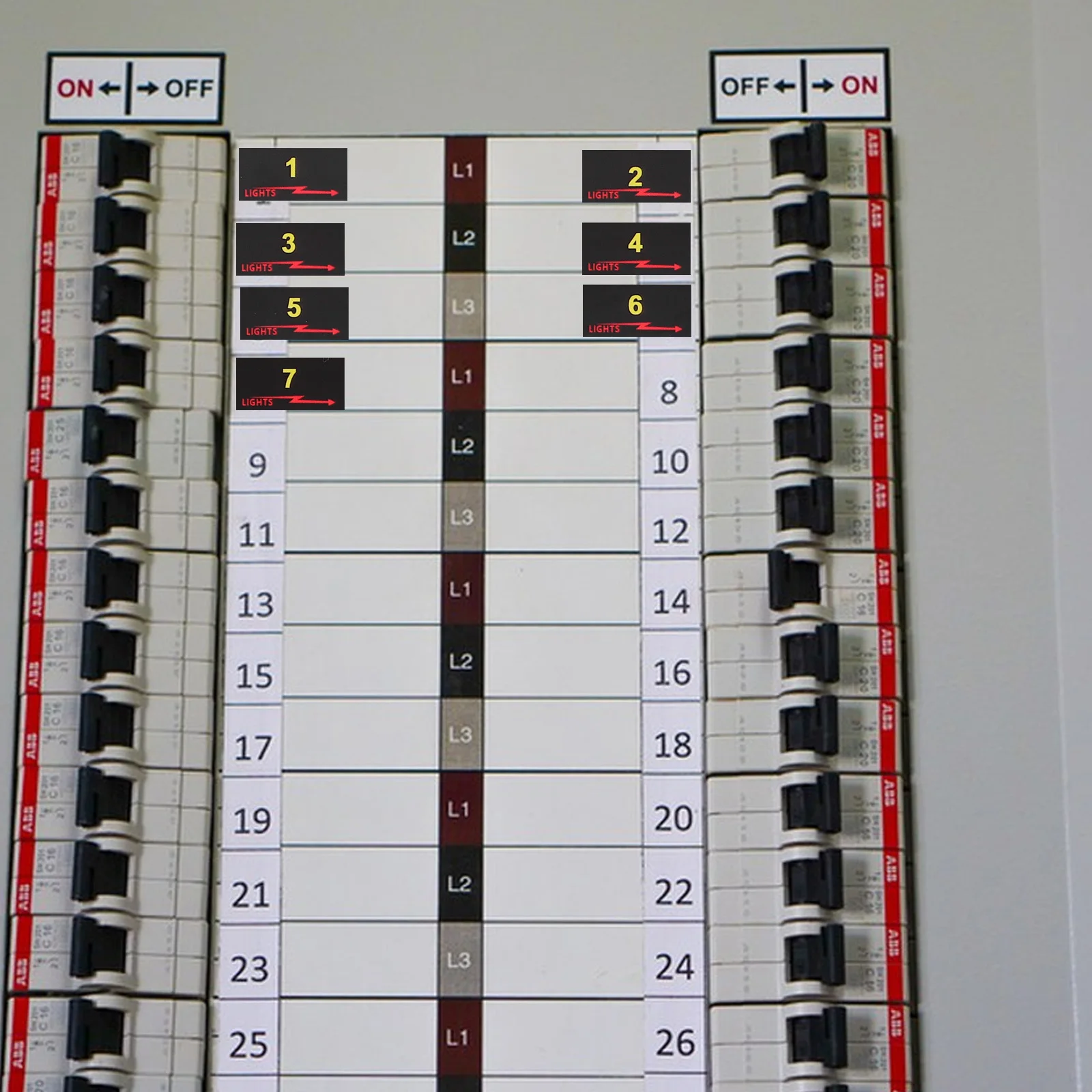 

10 Sheets Electric Panel Sticker Circuit Breaker Labels Convenient Classification Identification Vibrant Design Easy Application