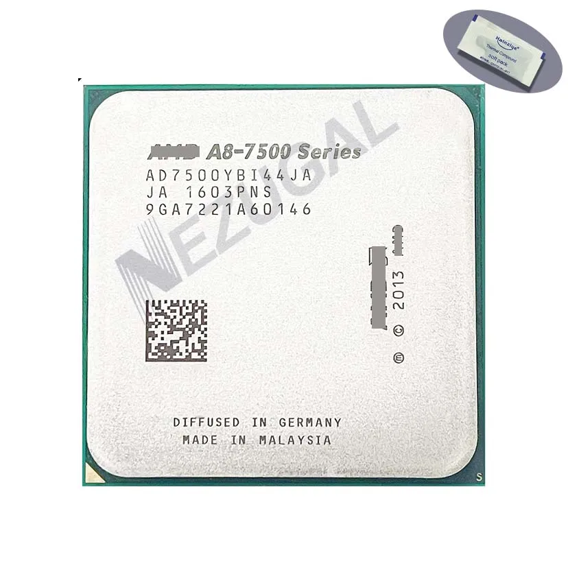 A8-7500 A8 7500 AD7500YBI44JA 3 Ghz Quad Core 4M 65W Socket FM2+ CPU processor