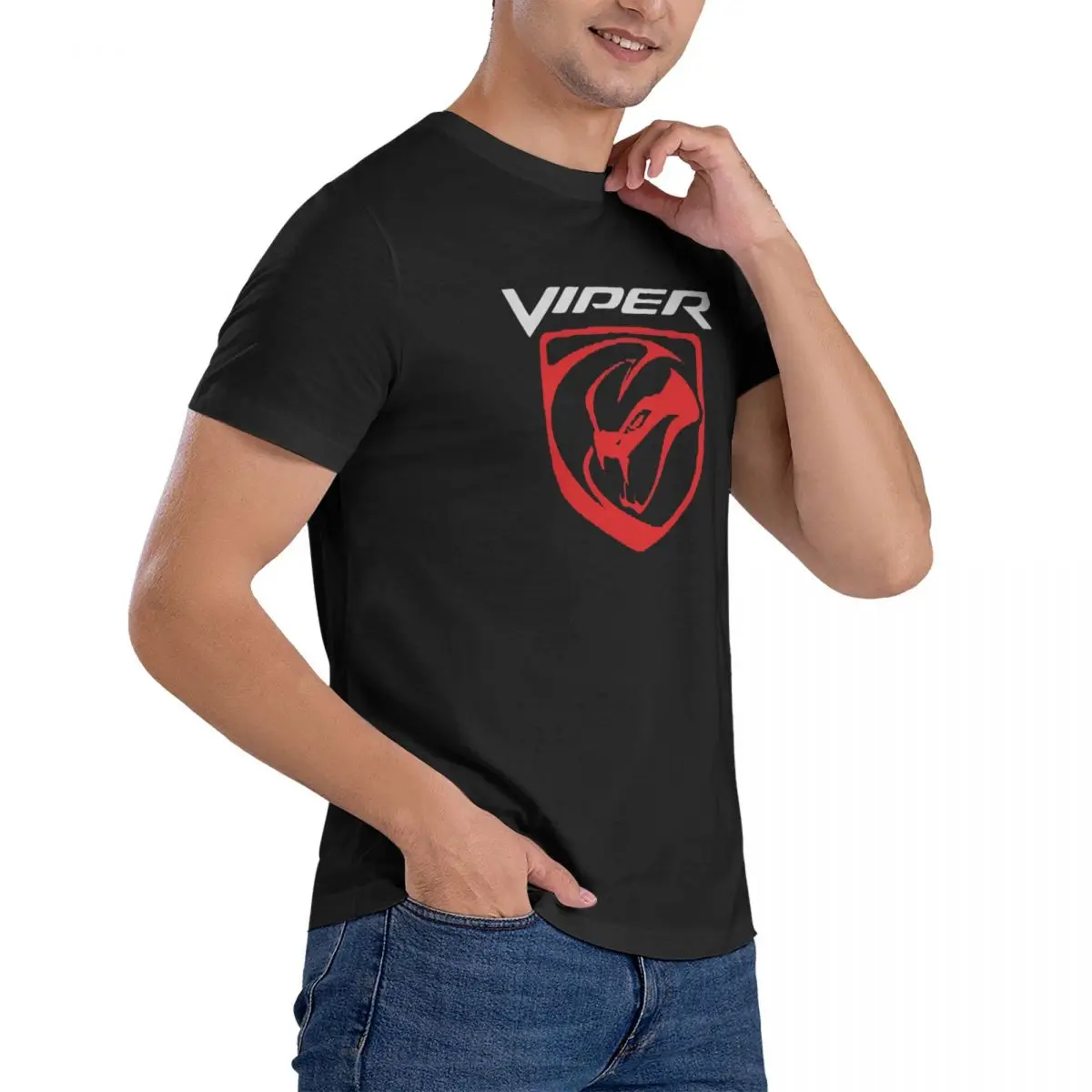 T-shirt Dodg Viper per auto americane alla moda 2024