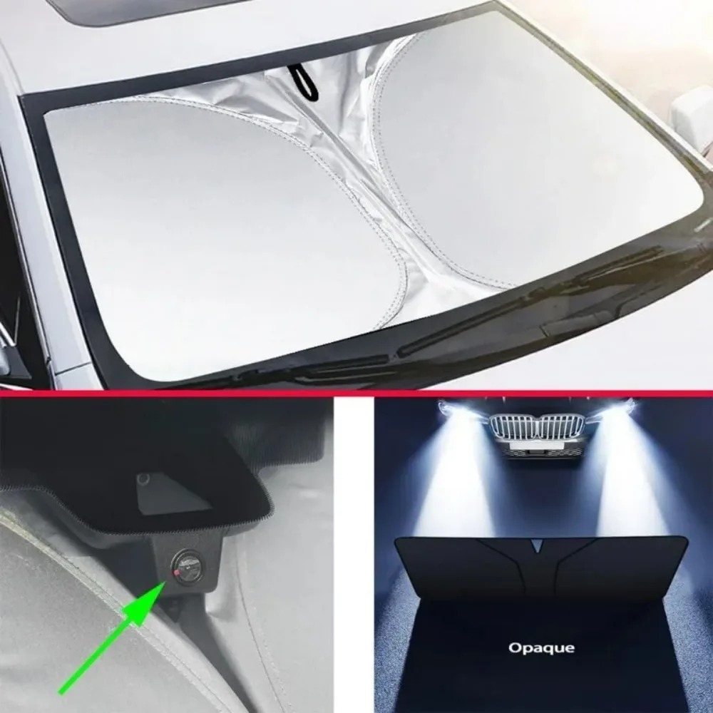 UV Protection Car Windshield Sunshade for Citroen C2 C3 C5 X7 C4 Picasso Berlingo C-Crosser Auto Parts Sun Visor 1PC - view 3