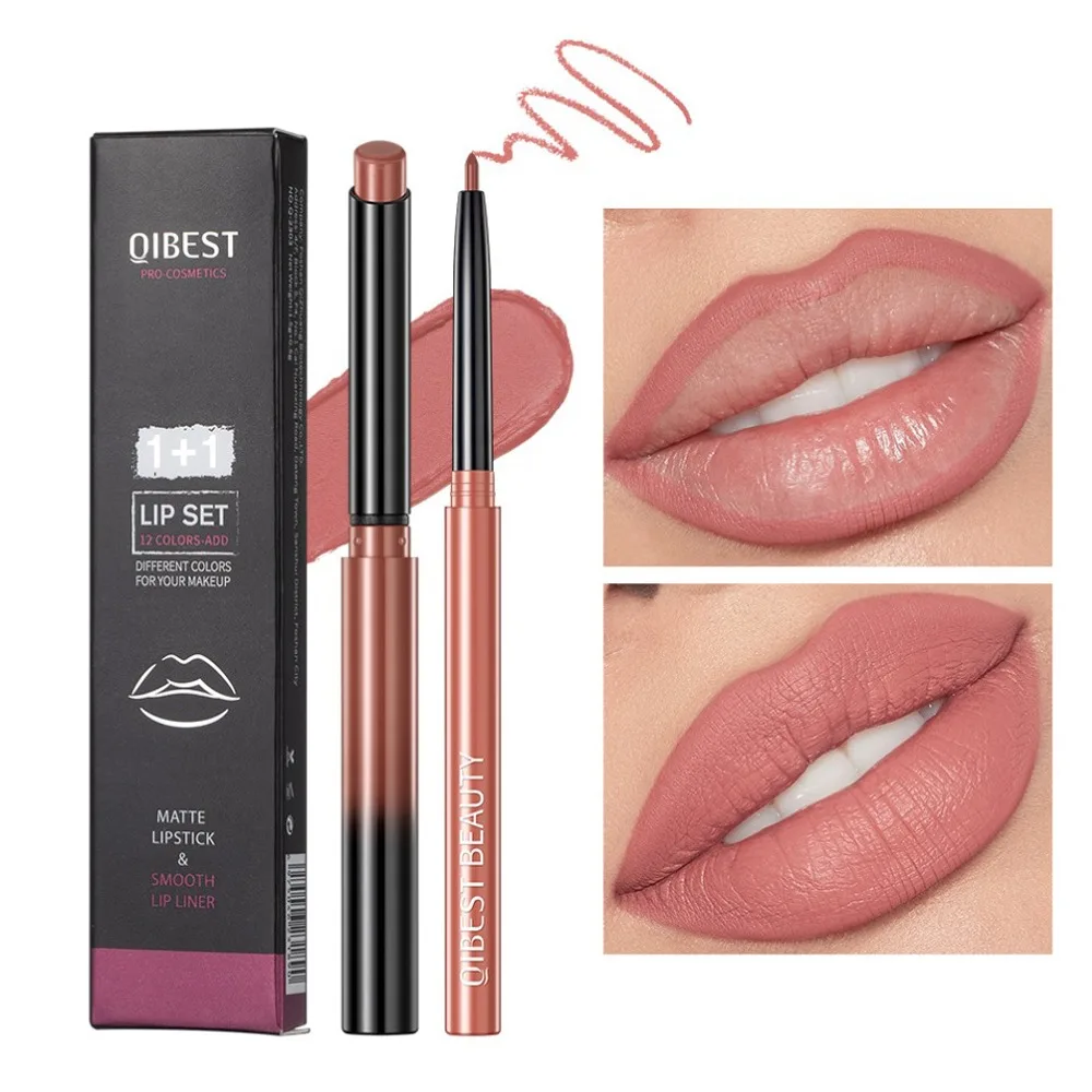 Pencil Contour Lip Stick New Waterproof Longlasting Velvet Lipliner Makeup Sexy Lip Liner Beauty