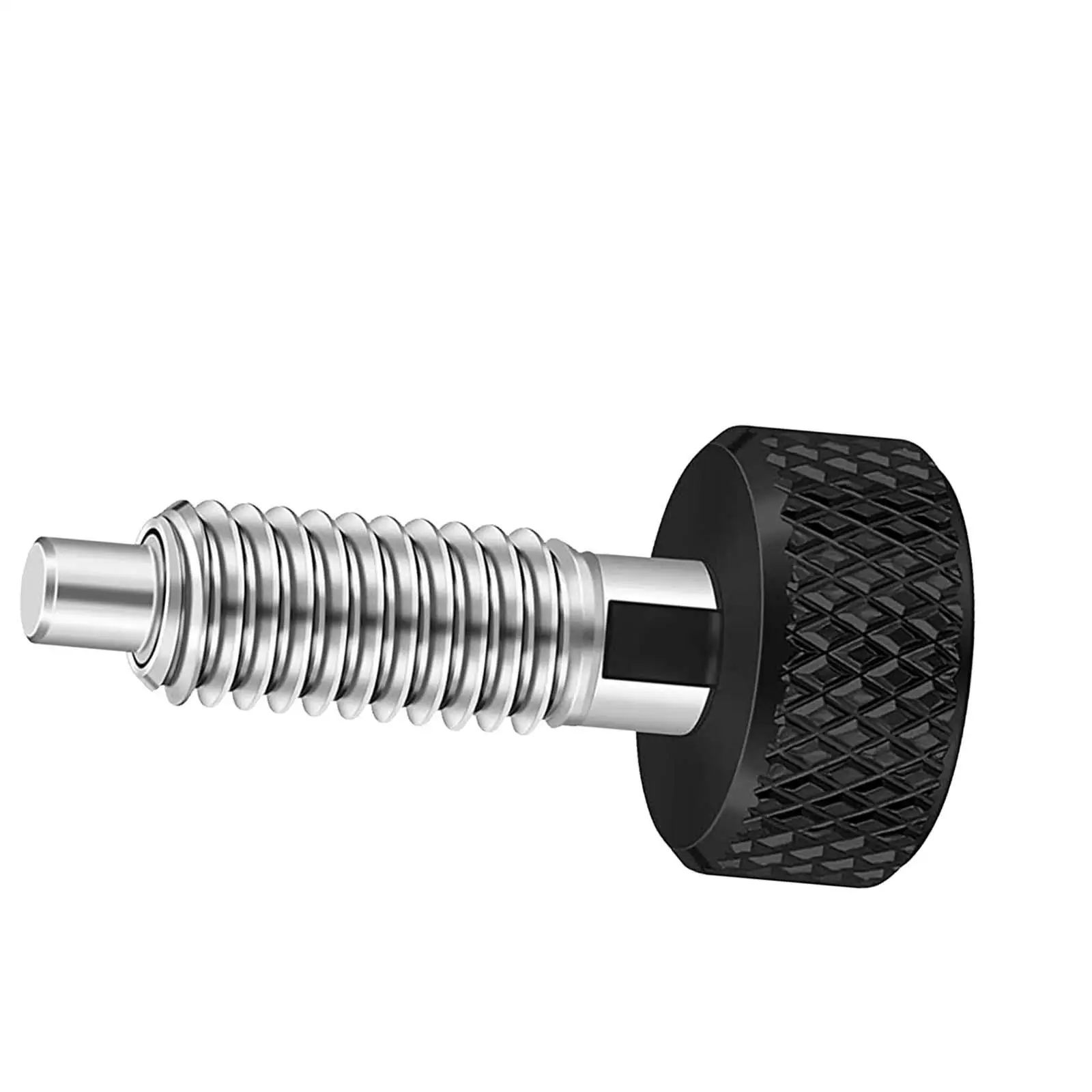 Hand Retractable Spring Plunger with Knurled Handle Improve Work Efficiency Durable Knurled Head Knob Plunger for Automobiles