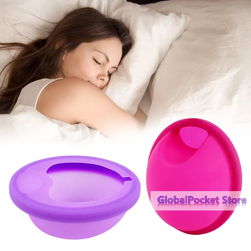 [TG823]1pcs Silicone Flat Fit Design Extra Thin Reusable Silicone Menstrual Disc For Women Menstrual With Pull Tab Sterilizing