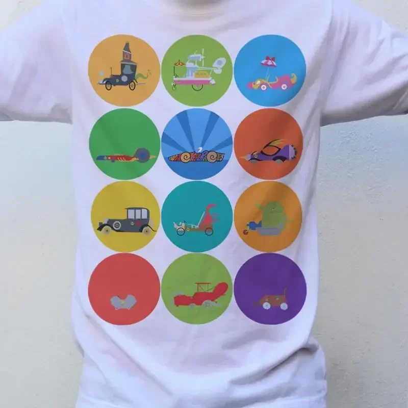 The Great Race T shirt Artwork Wacky Races