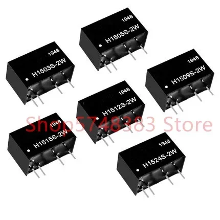 1PCS H1503S-2W H1503S H1505S-2W H1505S H1509S-2W H1509S H1512S-2W H1512S H1515S-2W H1515S H1524S-2W H1524 6000V isolation module