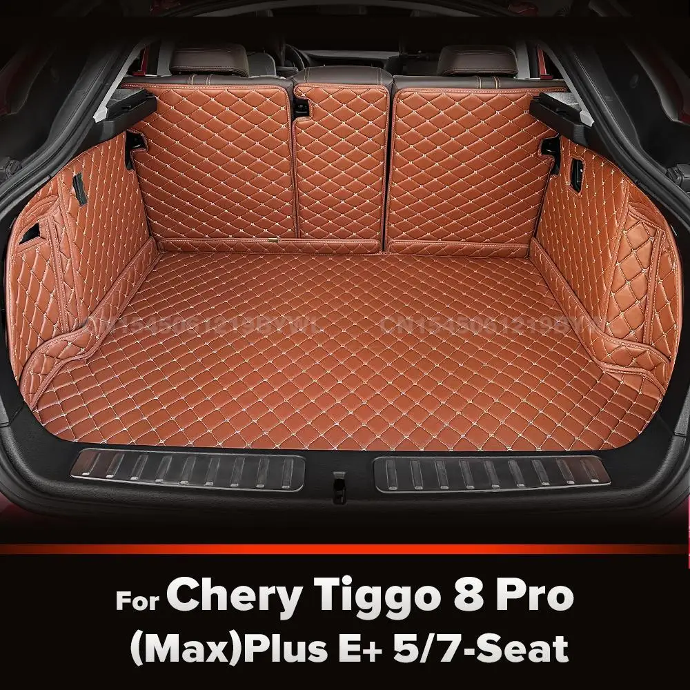 

For Chery Tiggo 8 Pro (Max)Plus E+ 5/7-Seat Auto Full Coverage Trunk Mat Car Cargo Liner Interior Accessories