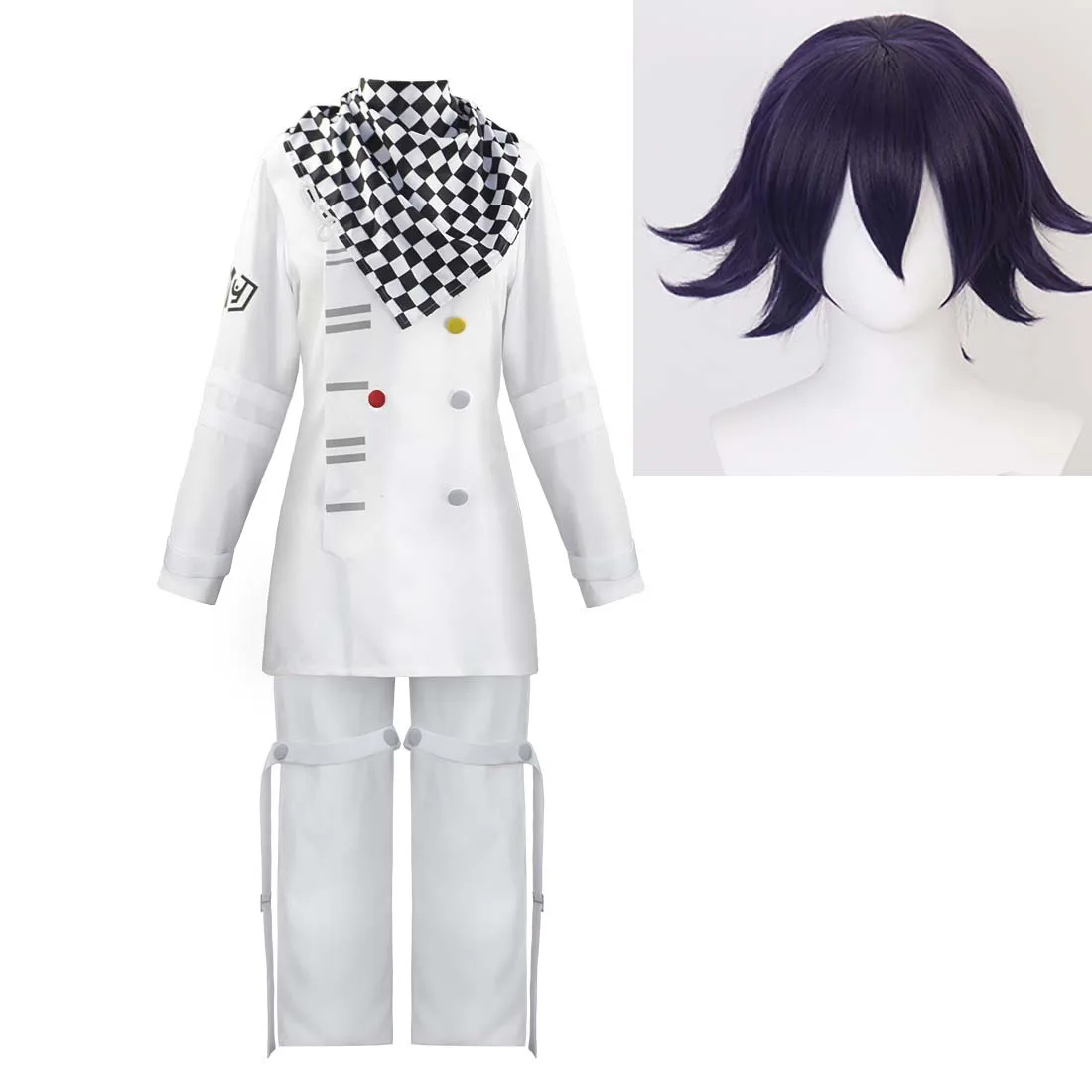 Halloween Carnival Party Game Danganronpa V3 President Kokichi Oma Cosplay Costume