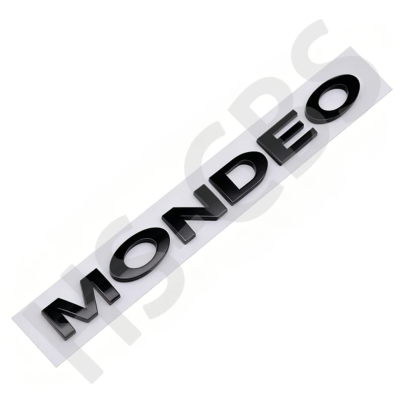Immagine 7: Emblema 3D in ABS con Logo MONDEO, Adesivo per Auto, Badge per Bagagliaio Posteriore, Accessori per Styling Esterno Auto