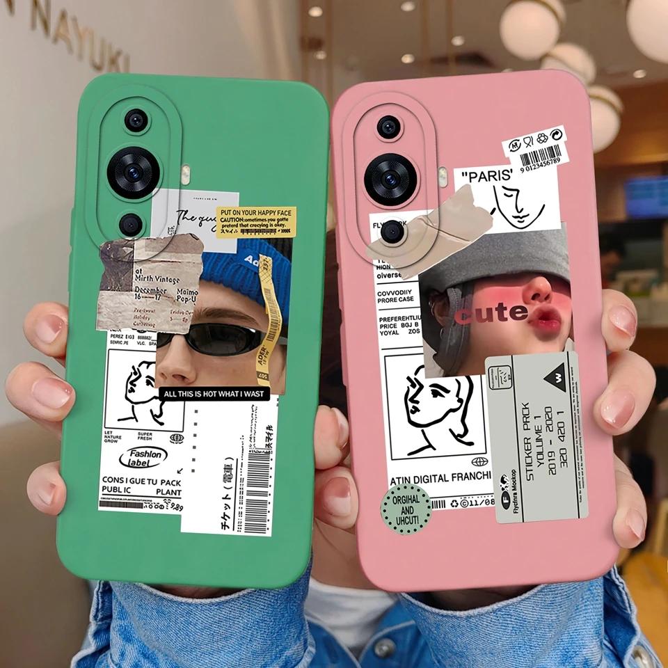 Case For Huawei Nova 11 Nova 11 Pro Nova 11 SE Cute Dinosaur Silicone Protective For Huawei Nova11 Nova11Pro Nova11SE Back Cover