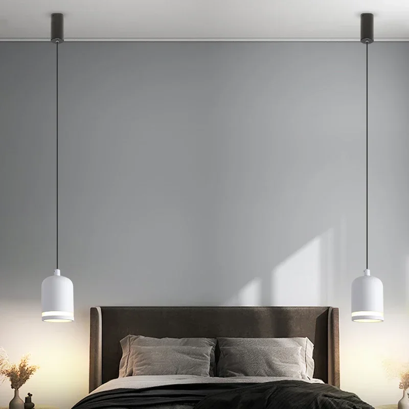 ASHER Modern Style LED Pendant Lights Simply Creative Bedside Hanging Lamp For Home Dining Room Bedroom Bar Decor