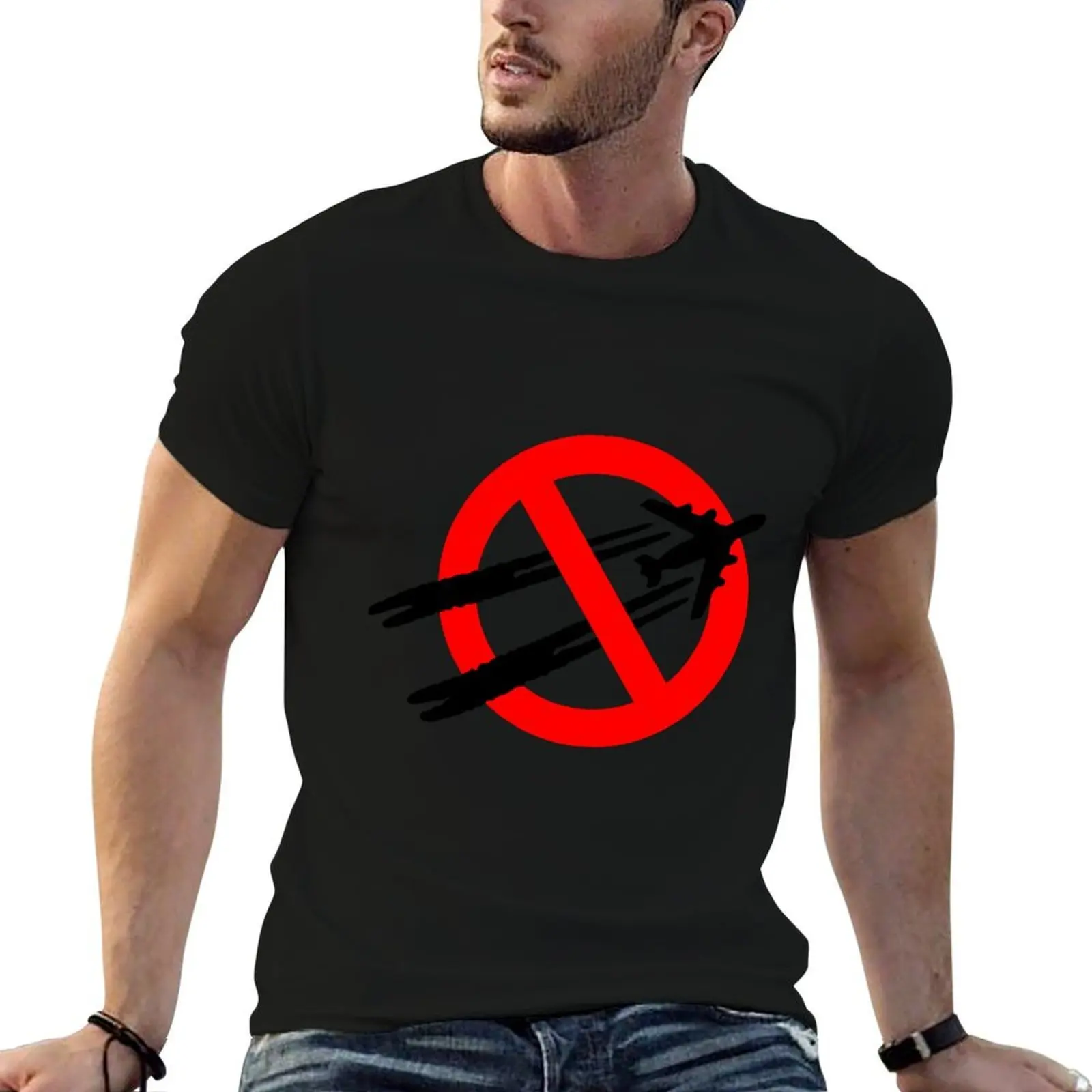 Pas de chemtrails, chercheur de vérité, idée cadeau sur le thème de la vérité imprimée ! T-shirt basique à manches courtes pour tous les jours