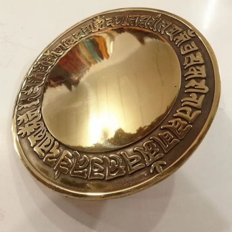 

Pure Copper Quan Ti Mirror Quan Ti Mother Bodhisattva Copper Mirror Pendant Gift