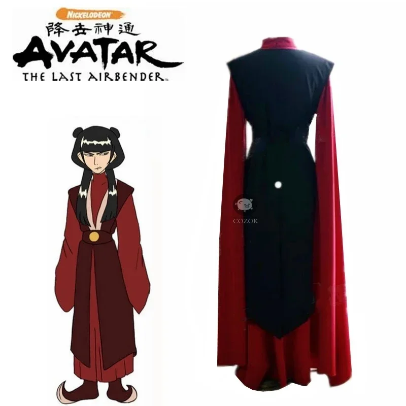 Anime Avatar The Last Airbender Mai Cosplay Kostüm Anime Maßgeschneiderte Uniform Jede Größe M17
