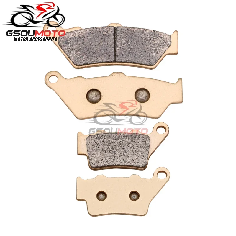 Motorcycle Front Rear Brake Pads Disks For Honda CB500 97-03 NX 500/650 Dominator 1997-1999 FX/SRL 650 For Enduro R690 2008-2017
