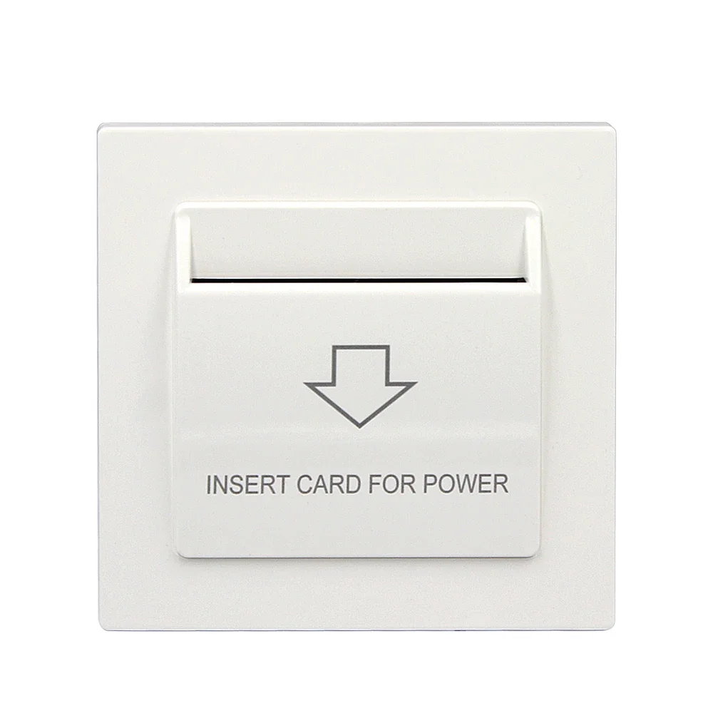 Hotel Room Card Energy Saver Switch 125KHz TEMIC Motel Rfid Contactless Switch Insert M1 IC/ Tk4100 T57 T5557 Card To Take Power