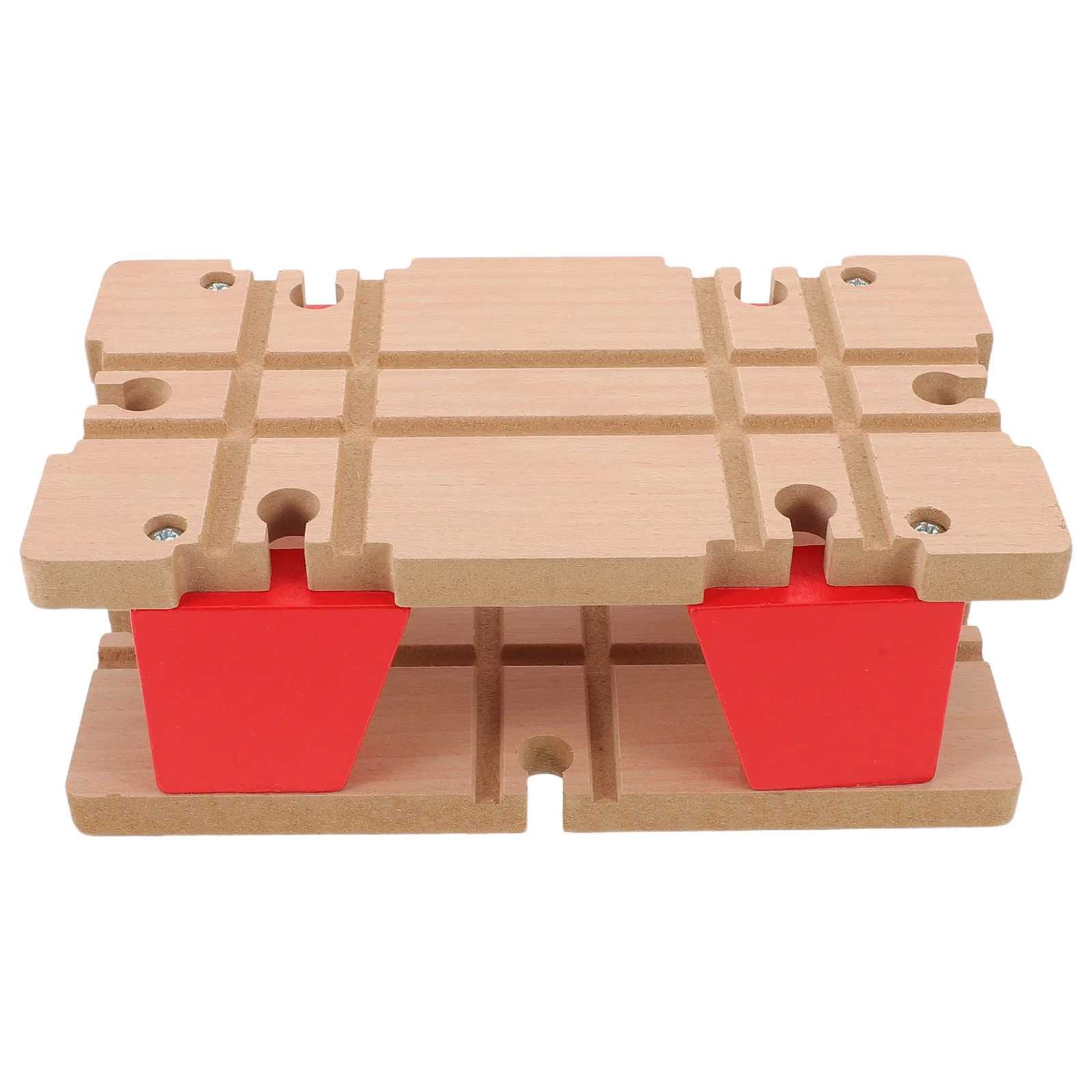 مسار القطار الخشبي 100 قطعة مجموعة السكك الحديدية لعبة تعليمية البناء التفاعلي للسكك الحديدية المغناطيسية للأطفال الأولاد والبنات #3