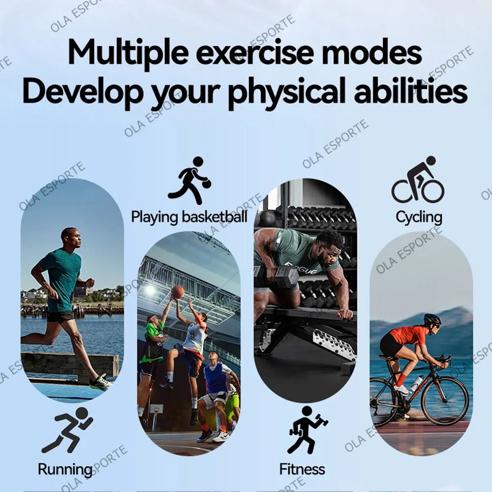 Nuevo reloj inteligente con pantalla curva 3D, oxígeno en sangre, Bluetooth, conversación dinámica, lsland, modo multideportivo, GPS, reloj inteligente para exteriores para hombres y mujeres