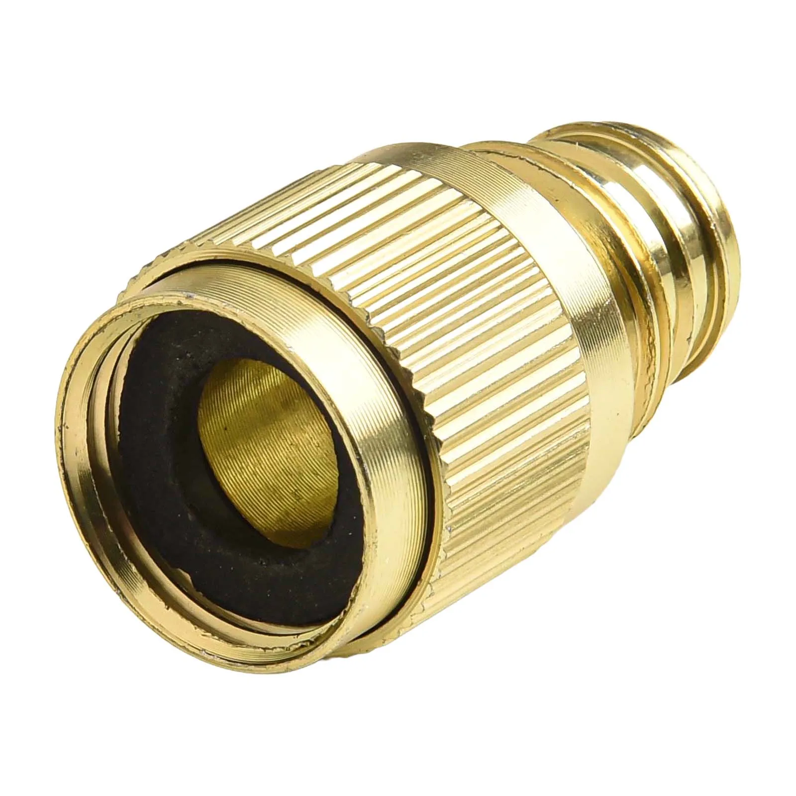 Sprayer Hose Nozzle Adjustable Aluminum Alloy Direct Injection G1/2 G3/4 Garden Gold High Pressure Great Quality