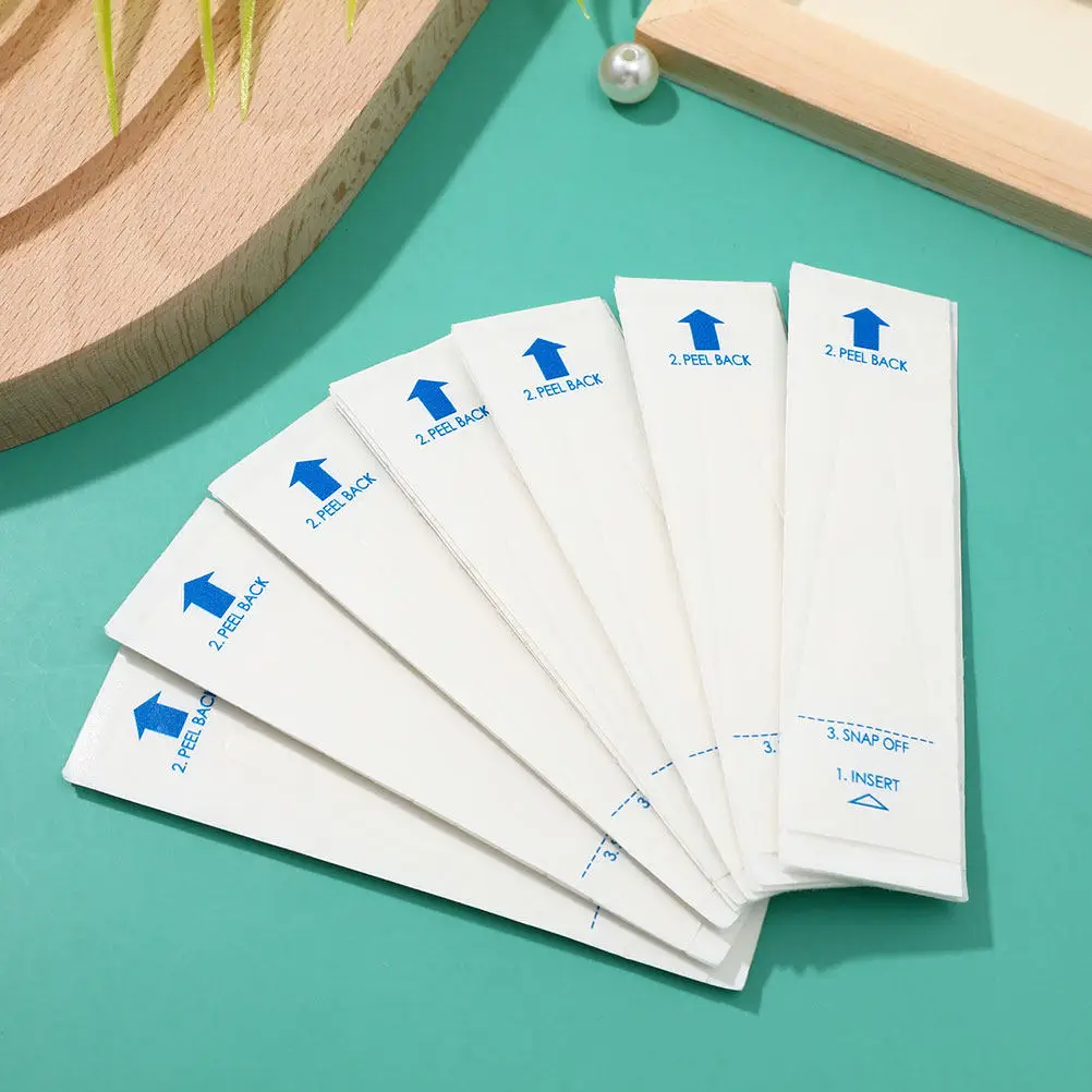 

150Pcs Universal Thermometer Sleeves Disposable Protective Covers for Paper Electric Thermometers Hospital Home Bulk